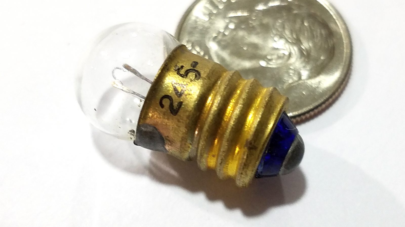 Chicago Miniat GE245 2.46V, 0.5A Incandescent Bulb