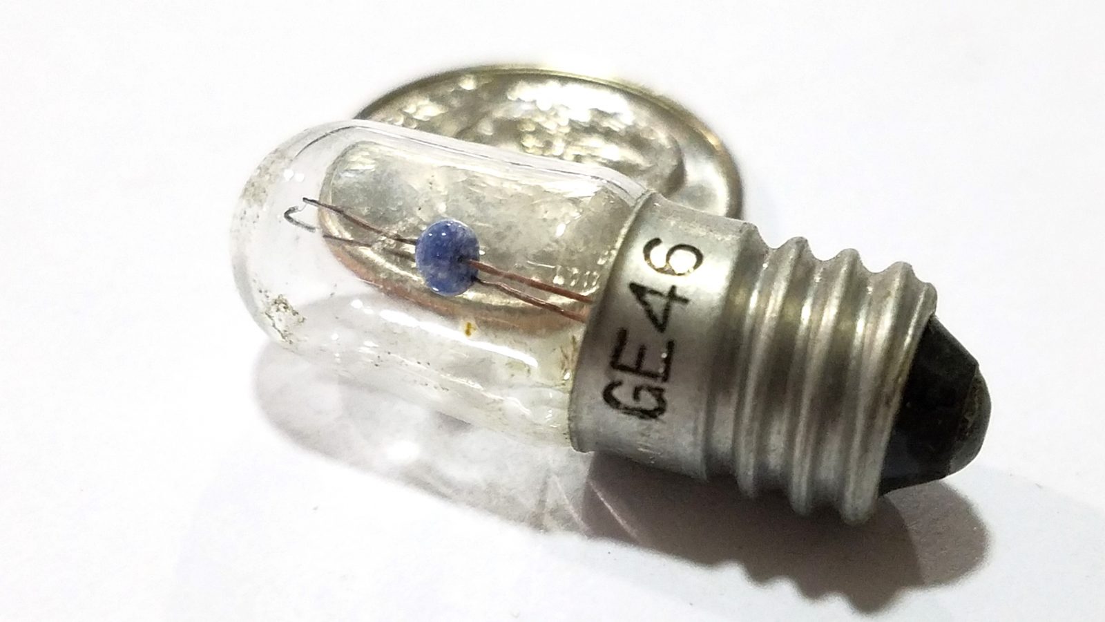 General Electric GE46 6.3V, 0.25A Incadescent Bulb