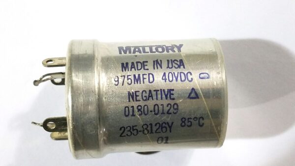 Mallory 0180-0129 975MFD, 40V Capacitor