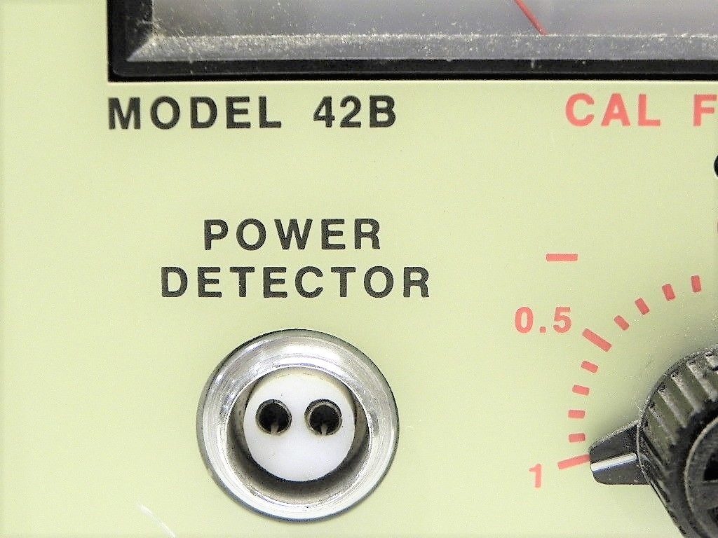Boonton 42B Electronics Analog RF Microwattmeter