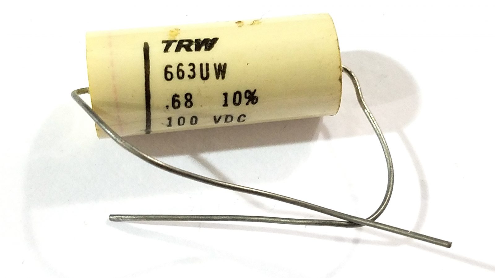 TRW 663UW .68, 10%, 100V Capacitor