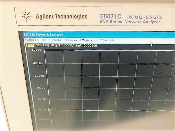 HP/Agilent E5071C ENA Network Analyzer, 9 kHz to 8.5 GHz or 300 kHz to 20 GHz
