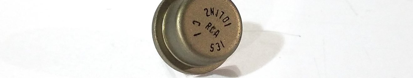 RCA 2N1701 Transistor, NPN. Voltage: 40V. Current: 2.5 Amp