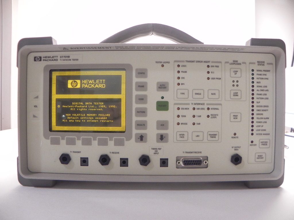 HP/Agilent 37701B  T1 Datacom Tester