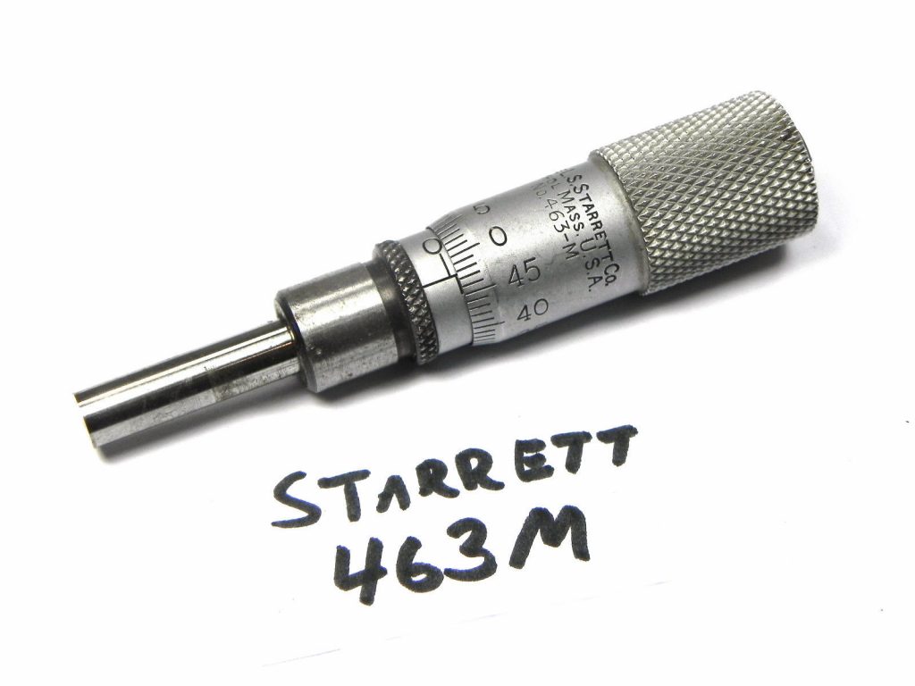 Starrett 463M Micrometer NO. 463m