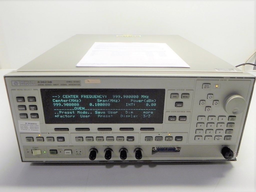 HP/Agilent 83623B High Power Swept-Signal Generator