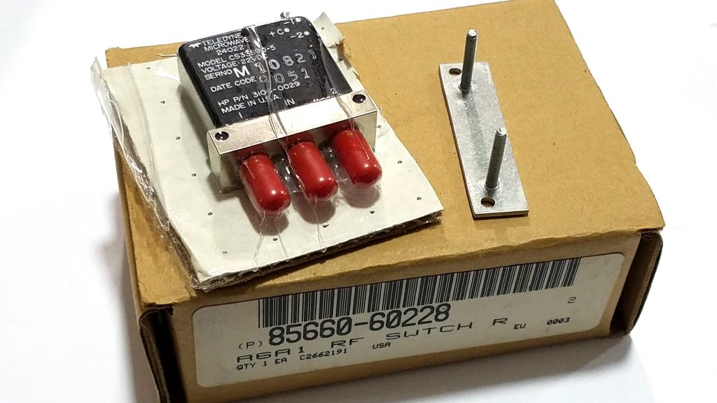 HP/Agilent 85660-60228 A6A RF Switch