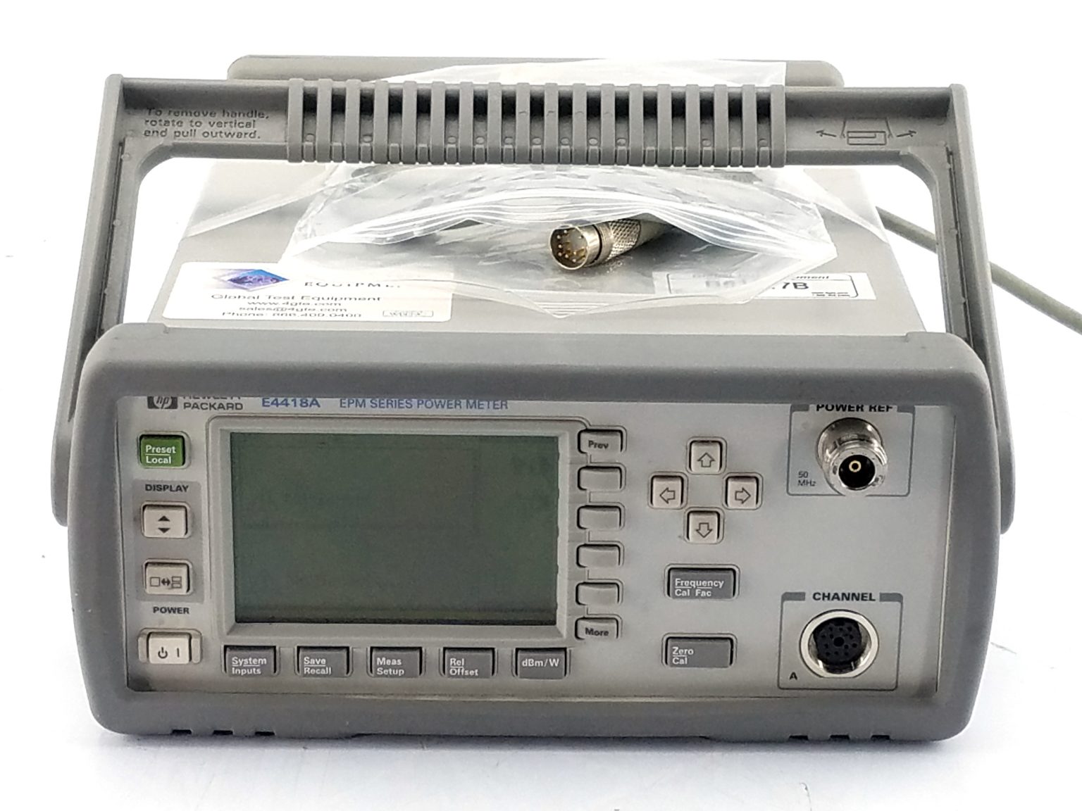 HP/Agilent E4418A EPM Series Single Channel Power Meter Global Test