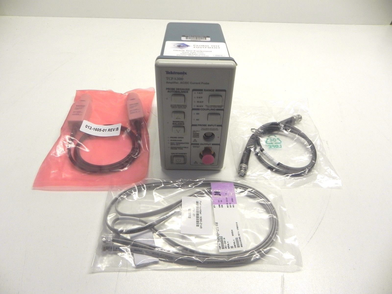 Tektronix TCPA300 Current Probe Amplifier Global Test Equipment