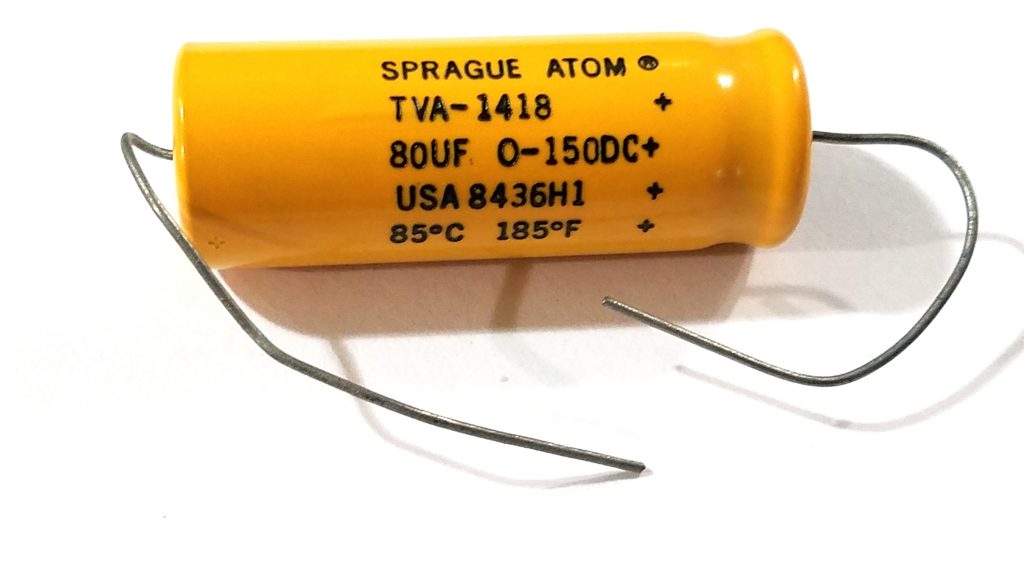 Sprague TVA-1418 80uF