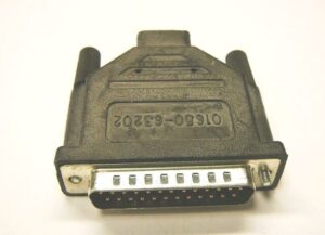 Keysight 01650-63202 RS232 Loopback Connector Termination Adapter