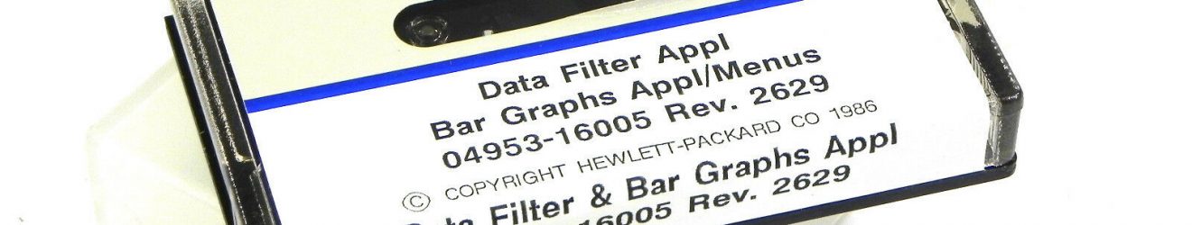 Keysight 04953-16005 Data Filter & Bar Graphs Application