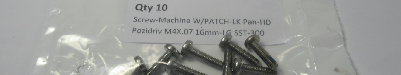 HP/Agilent 0515-1106 Screw M4 X 0.7 16MM Long PHD – PACK of 10