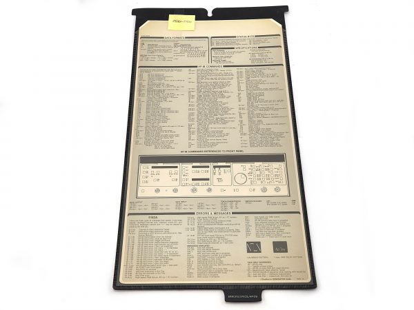 Keysight 05182-90030 5182A "ERRORS/SPECS/HP-IB" INFO CARD