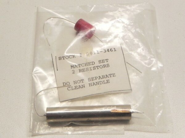 HP/Agilent 0811-3461 Resistors-Matched Set 10M / 10K Ohm THT