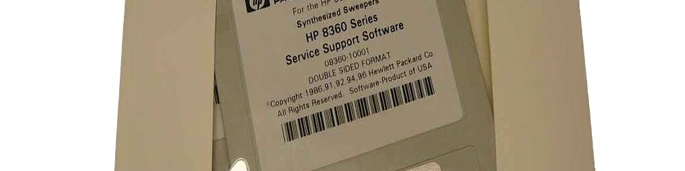 Keysight 08360-10001 8360 Series Service Support Software, Rev A.02.00