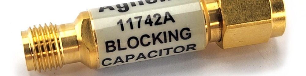 HP/Agilent 11742A Blocking Capacitor, .045-26.5 GHz