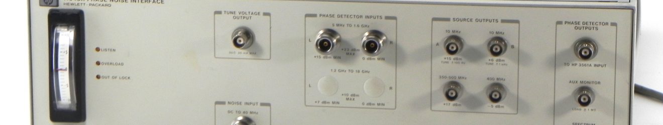 HP/Agilent Keysight 11848A-201 Phase Noise Interface for the 3048A