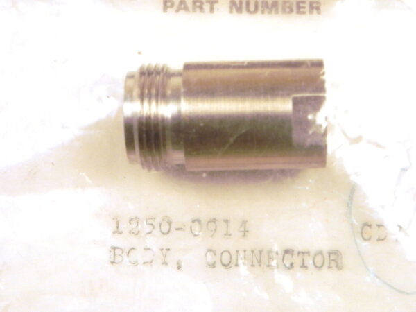 HP/Agilent 1250-0914 Body, Type N Female RF Connector Series