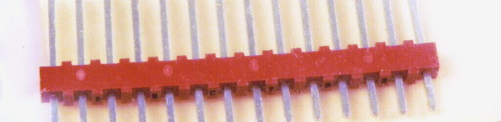 HP/Agilent 1251-5064 Wafer Connector Header, 14-Pin, .100in.(2.54mm), 1 Row
