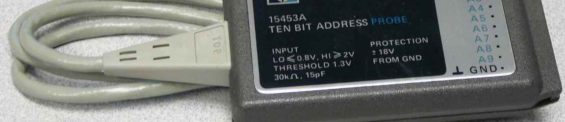 HP/Agilent 15453A 10-Bit Prober for 8170A