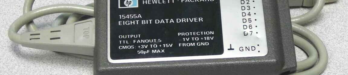 HP/Agilent 15455A 8-Bit Data Driver Output Pod for Channels D0-D7 for 8170A