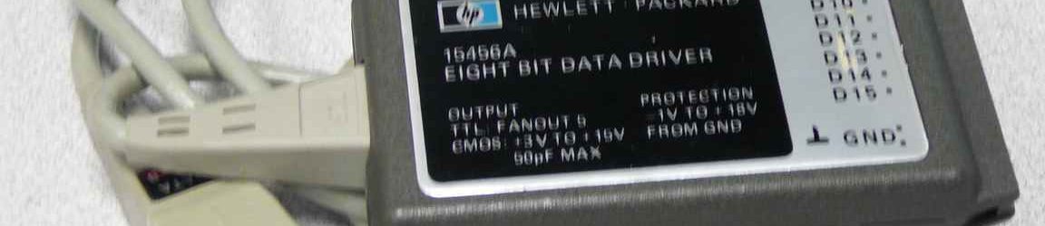 HP/Agilent 15456A 8-Bit Data Driver Output Pod for Channels D8-D15 for 8170A