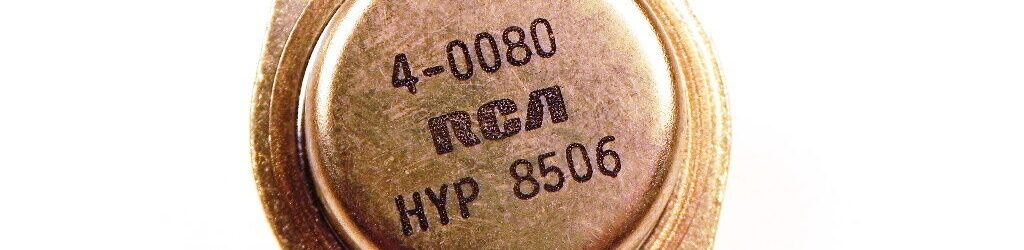 HP/Agilent 1854-0080 Transistor NPN Silicon TO-3 PD-100W FT-3MHz