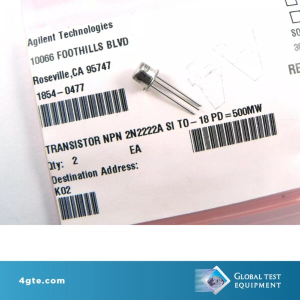 Keysight 1854-0477 Transistor NPN VCE-40V IC-1A PD-0.625W FT-300MHz silicon TO-92