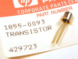 Keysight 1855-0093 Transistor, J-FET, N-CHAN,D-MODE, TO-18 SI