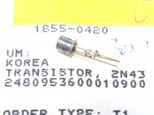 Keysight 1855-0420 Transistor-J-FET N-channel depletion-mode silicon TO-18 THT