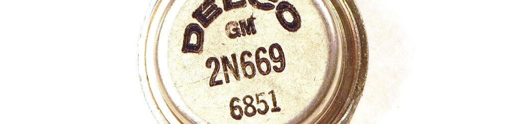 Welco 2N669 Transistor