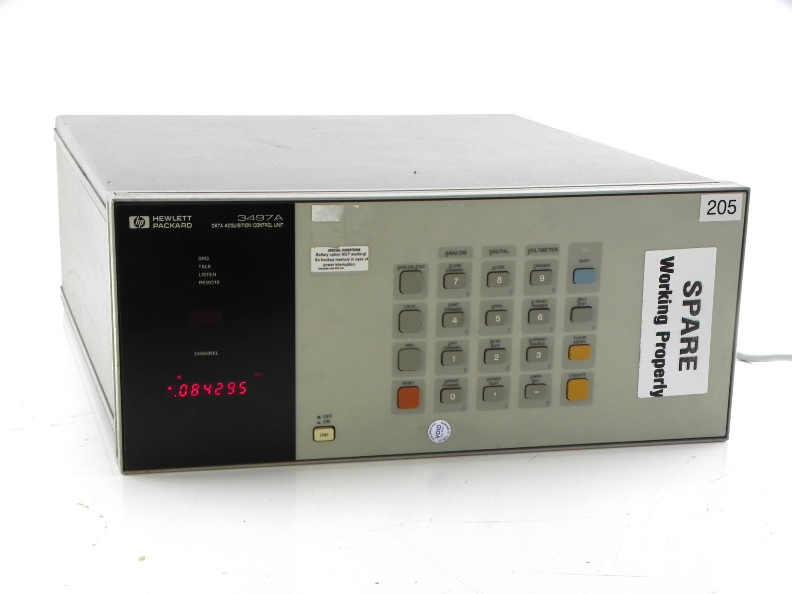 HP/Agilent 3497A Data Acquisition/Control Unit Sell, Rent, Lease, Buy