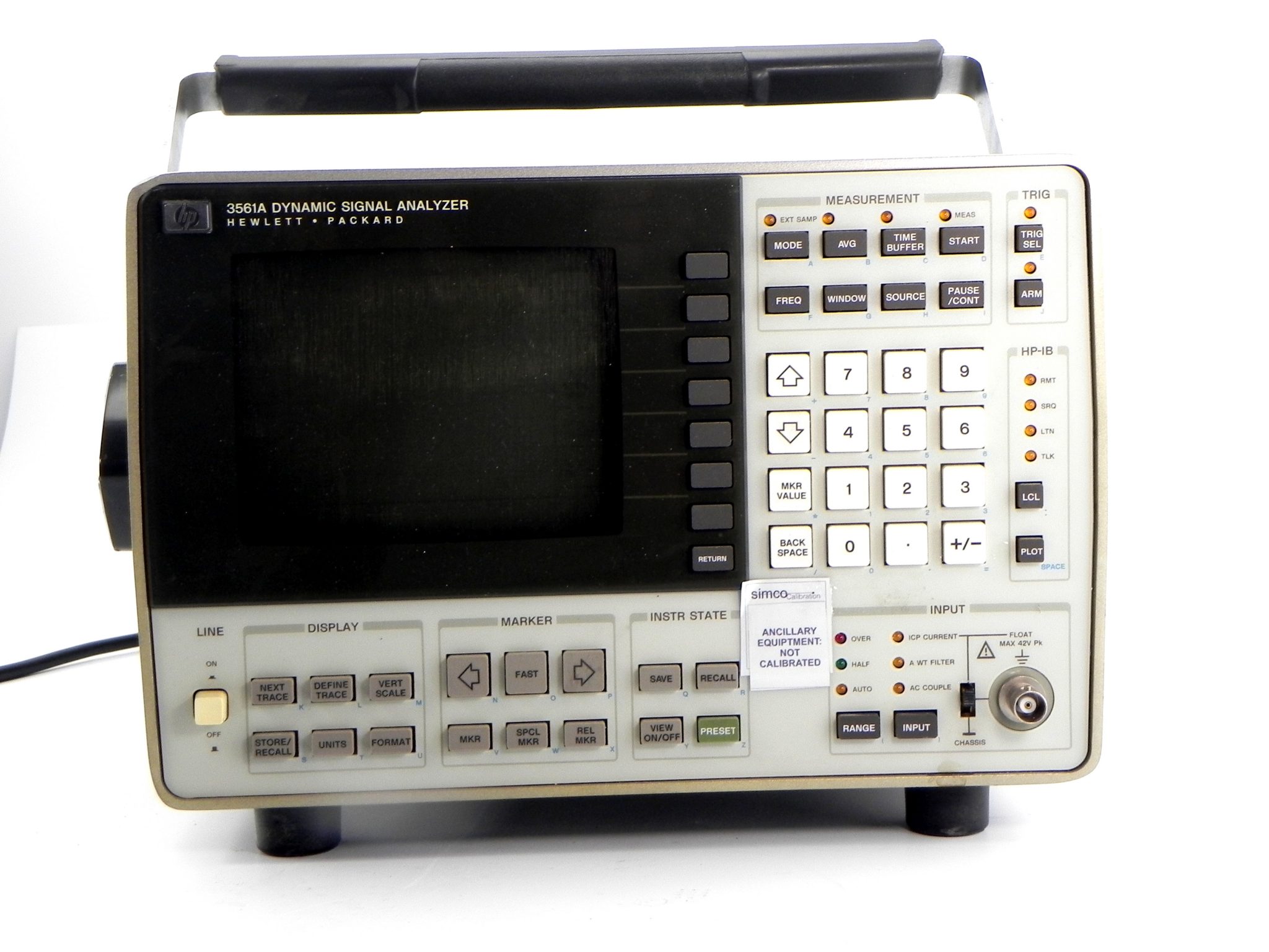 HP/Agilent 3561A Dynamic Signal Analyzer, 125 µHz to 100 kHz Sell