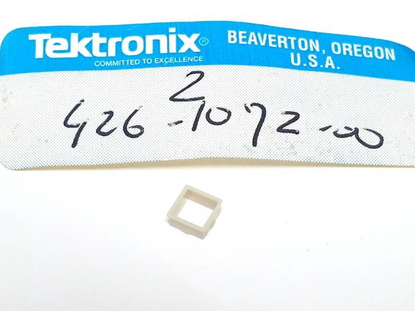 Tektronix 426-1072-00 FRAME,PUSH BTN; SILVER GRAY PLSTC 464,466