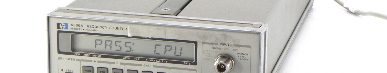 HP/Agilent 5386A Frequency Counter, 3 GHz