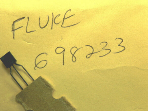Fluke 698233 Transistor, Silicon, PNP, TO-92