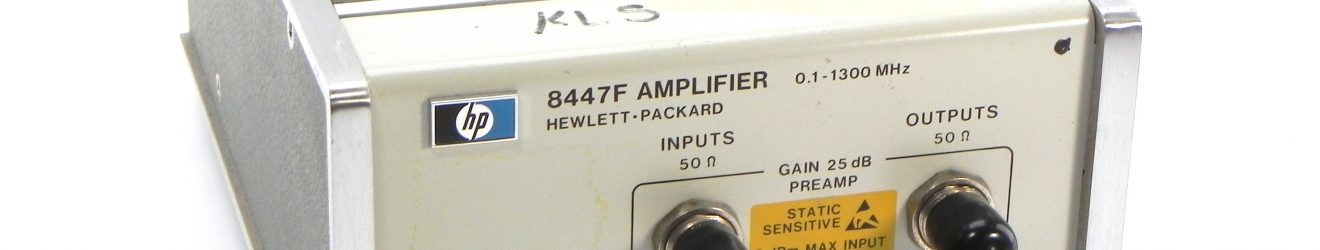 HP/Agilent 8447F Preamplifier and Power Amplifier
