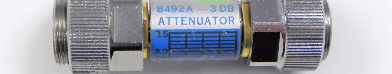 HP/Agilent 8492A-003 Coaxial Fixed Attenuator, DC to 18 GHz, 3dB