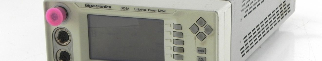 Giga-Tronics 8652A Universal Power Meter, 2-Channel