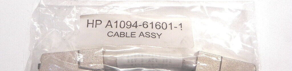 HP/Agilent Keysight A1094-61601 6 cable  SCSI/SE to SE  External Core I/O to Drive Drawer