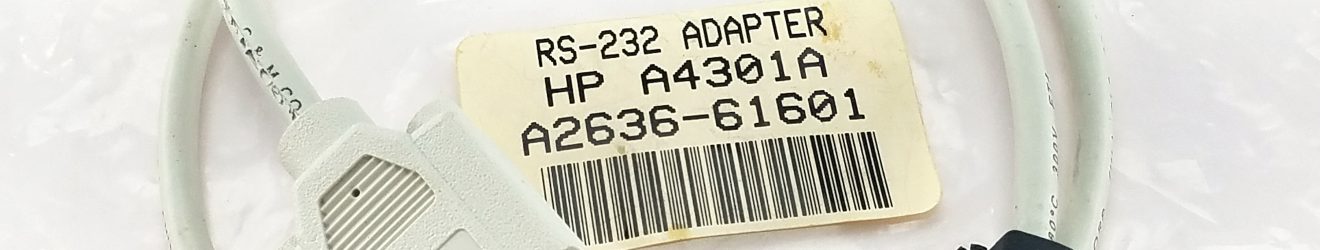 HP/Agilent A2636-61601 Serial Adapter (A4301A)