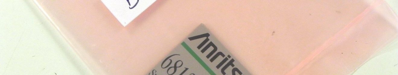 Anritsu B37190-8   68137B Model Label