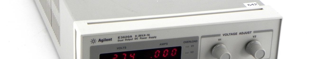 HP/Agilent E3620A 50W Dual Output Power Supply, Two 25V, 1A