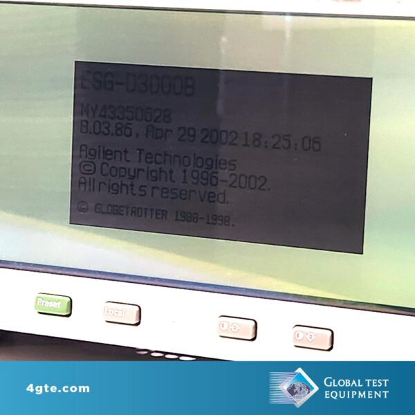 Keysight E4432B-1E5 ESG-D Series Digital RF Signal Generator, 3 GHz