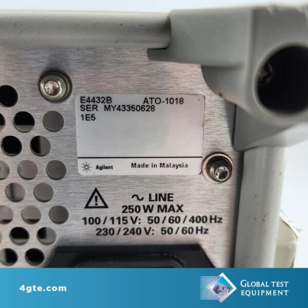 Keysight E4432B-1E5 ESG-D Series Digital RF Signal Generator, 3 GHz
