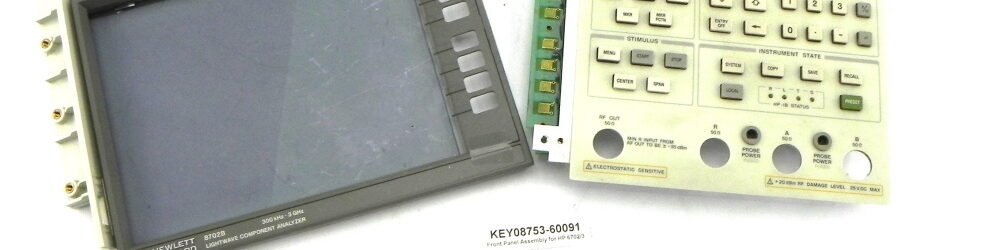 Keysight 08753-60091 Front Panel Interface Board