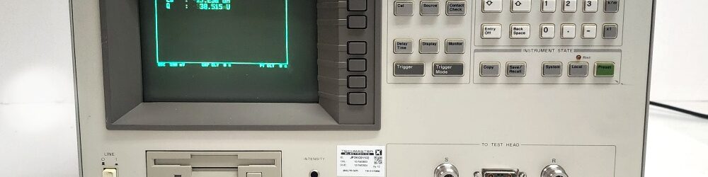 Keysight 4286A – RF LCR Meter with Test  Fixture