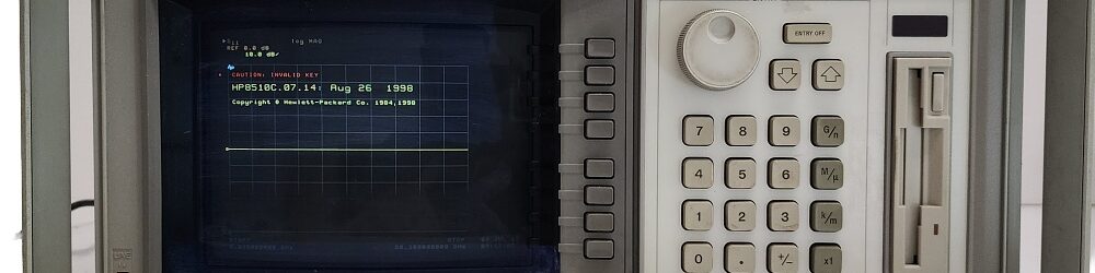 Keysight 8510C-010 Display Processor with option 010: Time Domain