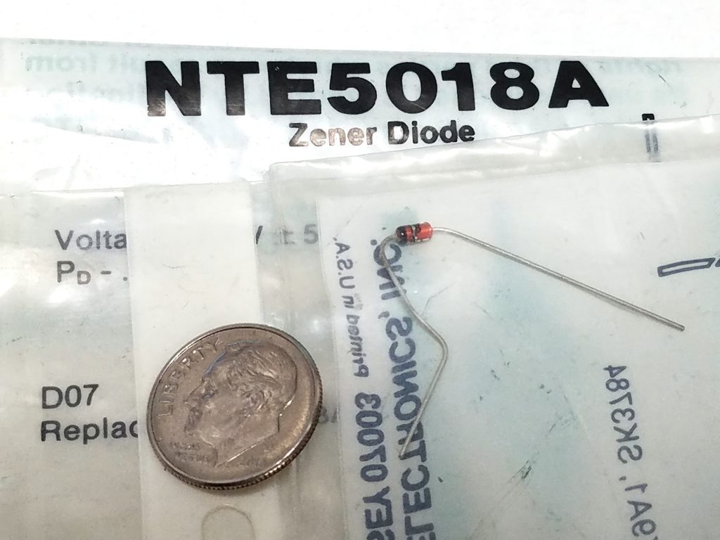 NTE Electronics NTE5018A Zener Diode